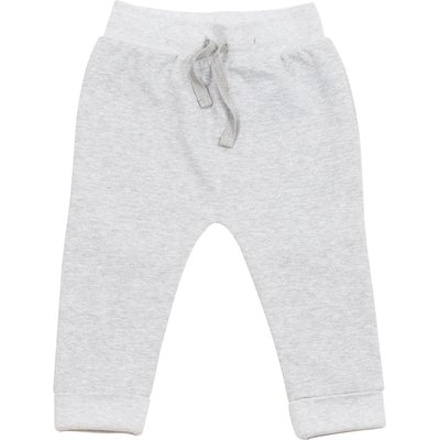 Pantalón de Jogging para Bebé de Algodón Heather Grey 12/18M