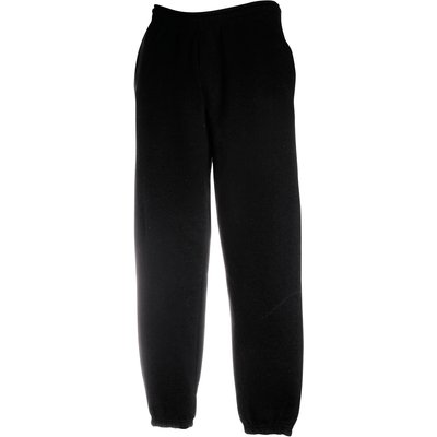 Pantalón de jogging con tobillos y cintura elásticos Black S