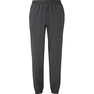 Pantalón de jogging con tobillos y cintura elásticos Dark Heather Grey L