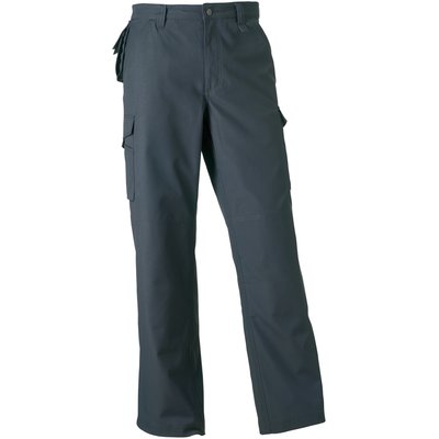 Pantalón laboral con bolsillos cargo Convoy Grey 30 Uk
