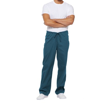 Pantalón laboral unisex con cordón Caribbean Blue XXS