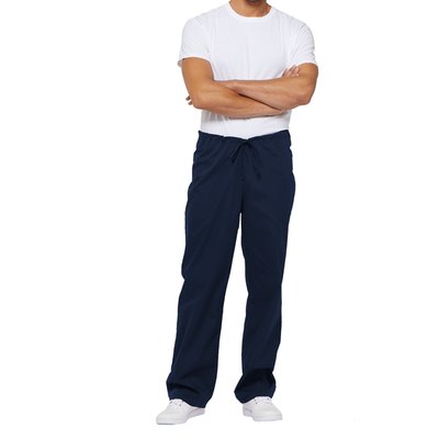 Pantalón laboral unisex con cordón Navy M