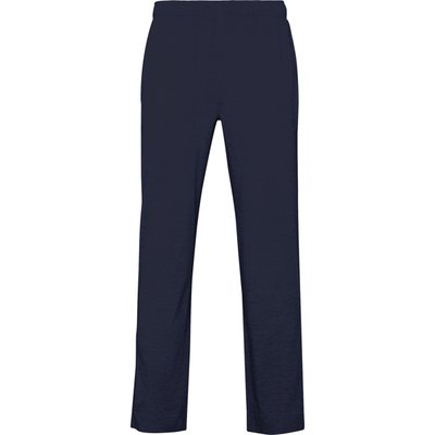 Pantalón largo de algodón Marino 7/8