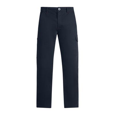 Pantalón largo de hombre grueso Marino 36