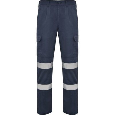 Pantalón Largo Reflectante con Bolsillos y Refuerzos PLOMO 40