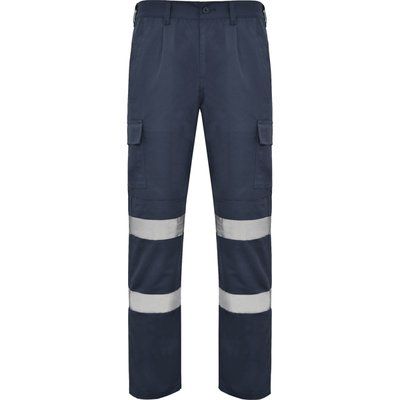 Pantalón Largo Reflectante con Bolsillos y Refuerzos PLOMO 60