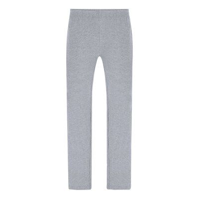 Pantalón largo unisex de algodón Gri L