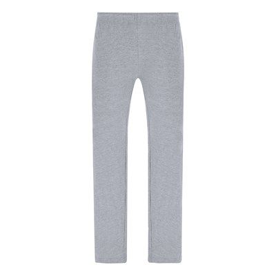 Pantalón largo unisex de algodón Gri S