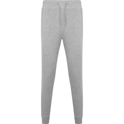 Pantalón largo unisex con puño en el bajo GRIS VIGORE S