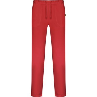 Pantalón Largo Unisex de Servicios Rojo M