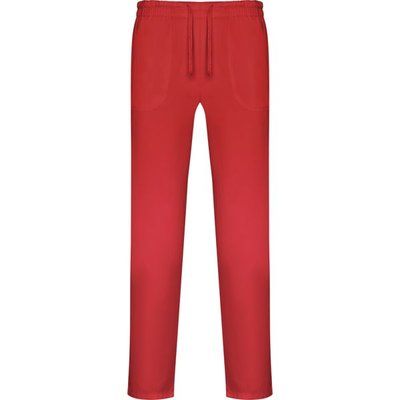 Pantalón Largo Unisex de Servicios Rojo S