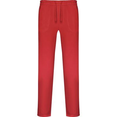 Pantalón Largo Unisex de Servicios Rojo Xs