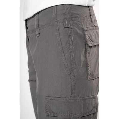 Pantalón ligero multibolsillos algodón mujer