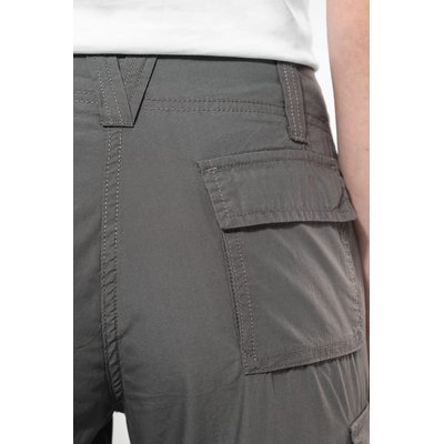 Pantalón ligero multibolsillos algodón mujer