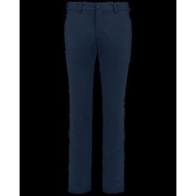 Pantalón mujer corte entallado Dark Navy 36 FR