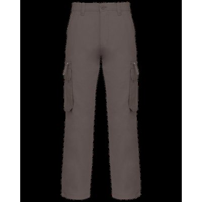 Pantalón multibolsillos 100% algodón Khaki 40 Fr