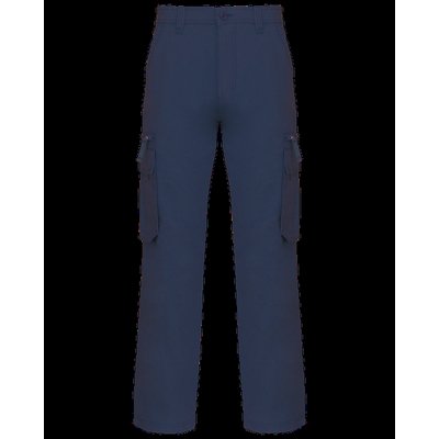 Pantalón multibolsillos 100% algodón Navy 40 Fr