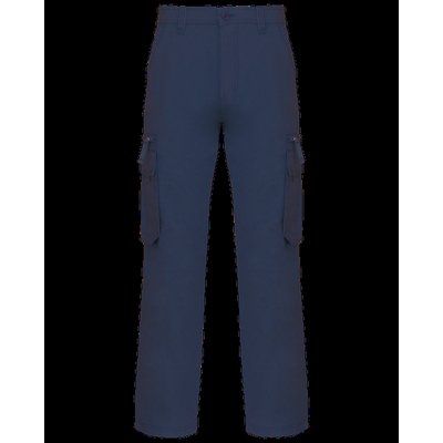 Pantalón multibolsillos 100% algodón Navy 50 Fr