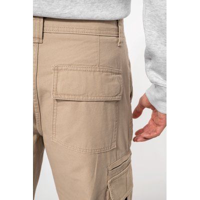 Pantalón multibolsillos 100% algodón