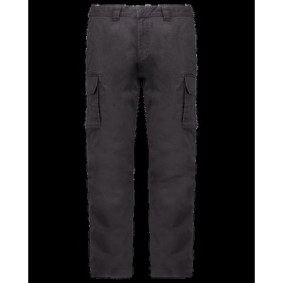 Pantalón multibolsillos algodón elastano envejecido DARK GREY 46 FR