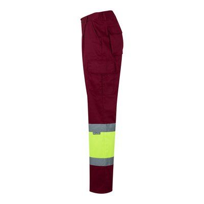 Pantalón multibolsillos con bandas reflectantes