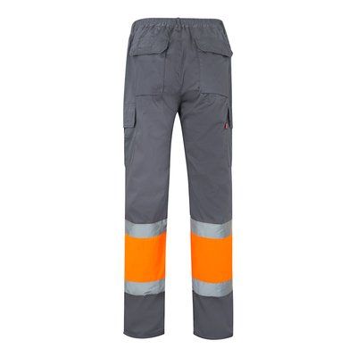 Pantalón multibolsillos con bandas reflectantes