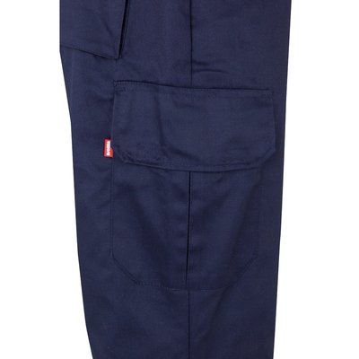 Pantalón multibolsillos con bandas reflectantes
