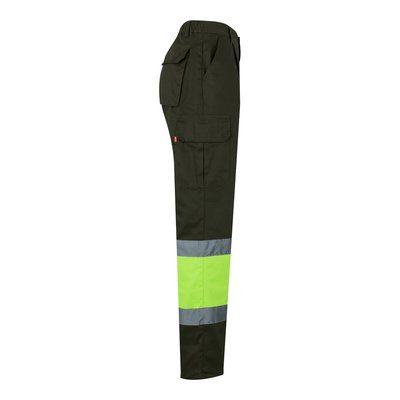 Pantalón multibolsillos con bandas reflectantes
