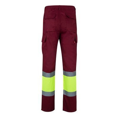 Pantalón multibolsillos con bandas reflectantes