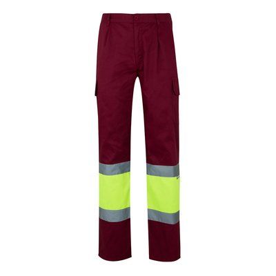 Pantalón multibolsillos con bandas reflectantes