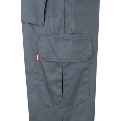Pantalón multibolsillos con bandas reflectantes