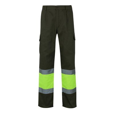 Pantalón multibolsillos con bandas reflectantes