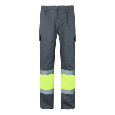 Pantalón multibolsillos con bandas reflectantes
