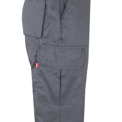 Pantalón multibolsillos con bandas reflectantes
