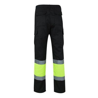 Pantalón multibolsillos con bandas reflectantes