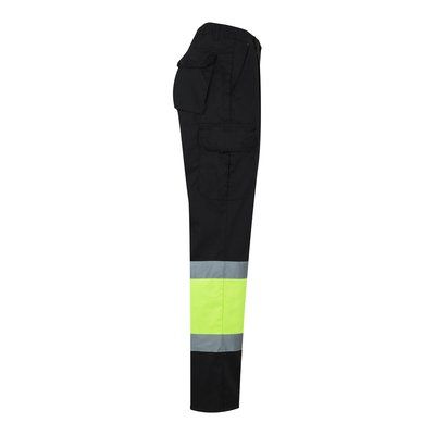 Pantalón multibolsillos con bandas reflectantes