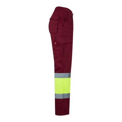 Pantalón multibolsillos con bandas reflectantes