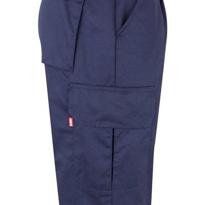 Pantalón multibolsillos con bandas reflectantes