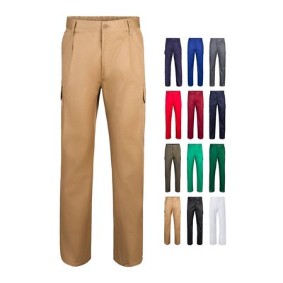 Pantalón multibolsillos con cintura elástica