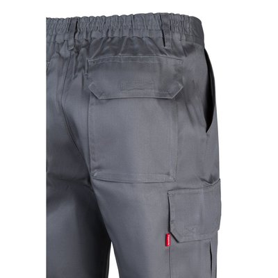 Pantalón multibolsillos con cintura elástica