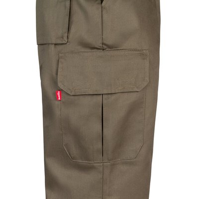 Pantalón multibolsillos con cintura elástica