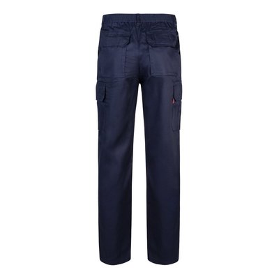 Pantalón multibolsillos con cintura elástica