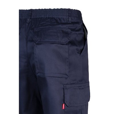 Pantalón multibolsillos con cintura elástica