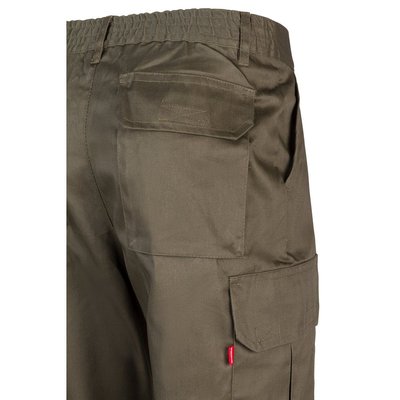 Pantalón multibolsillos con cintura elástica