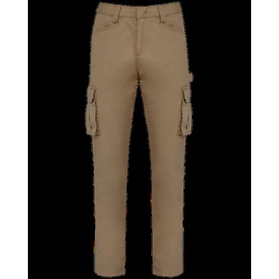 Pantalón multibolsillos ecorresponsable Camel 3Xl