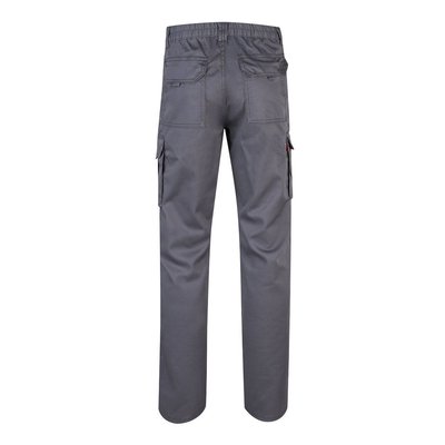 Pantalón multibolsillos elástico y ajustado