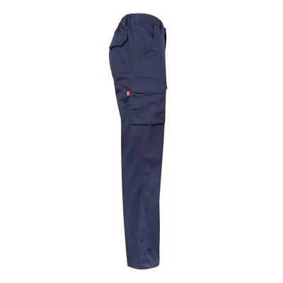 Pantalón multibolsillos elástico y ajustado