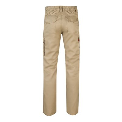 Pantalón multibolsillos elástico y ajustado
