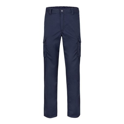 Pantalón multibolsillos elástico y ajustado