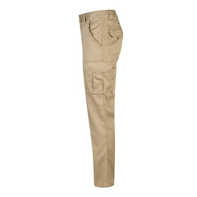 Pantalón multibolsillos elástico y ajustado